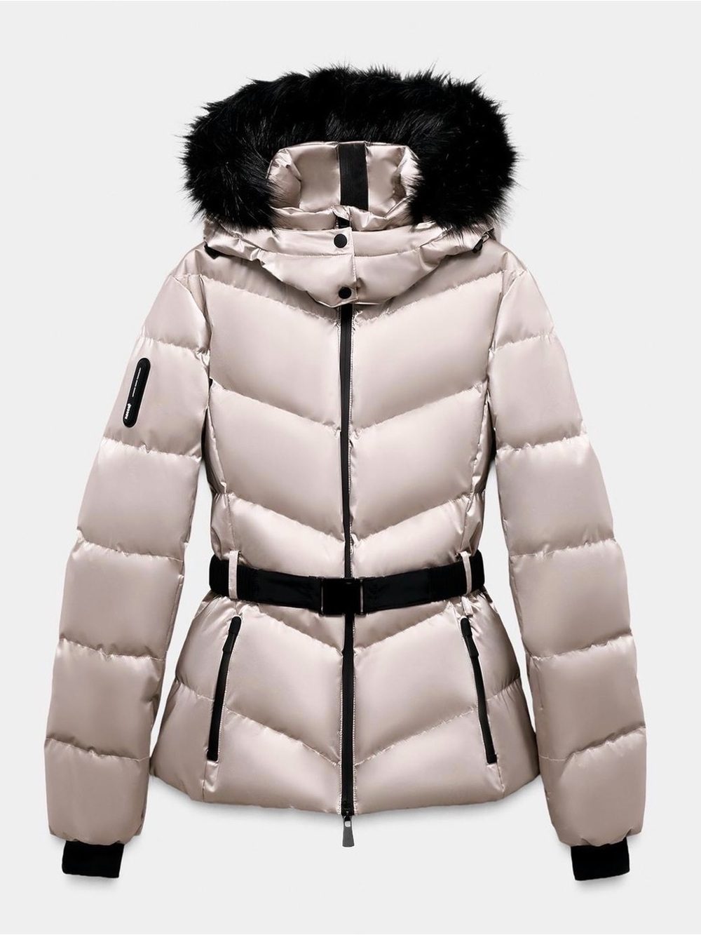 SKI JACKET ZARA size S RECCO technology